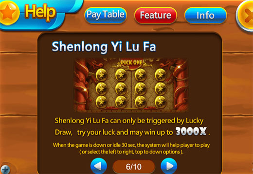 Payment Of Shenlong Fishing