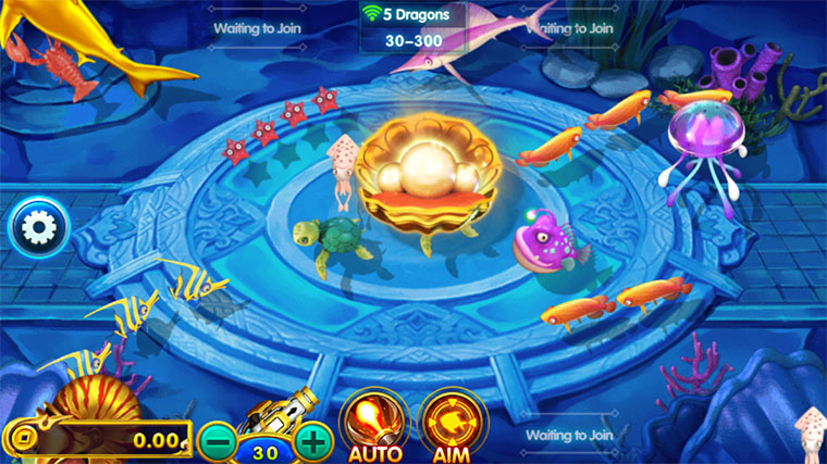 how to start a online fish table game